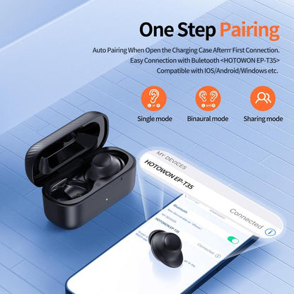 Wireless Earbuds, Bluetooth 5.3 Headphones in Ear with Hifi Stereo Deep Bass, ANC Noise Cancelling Mic Wireless Earphones 42H Playtime, Mini Ear Buds Bluetooth Earbuds, IP7 Waterproof, USB-C Audio Charging