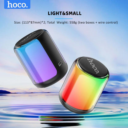 Glow Mini Portable Speaker,Bluetooth Speaker with 360° Sound,Light Show,12H Battery,Customizableeq and Light, Lp67 Waterproof Anddustproof, for Camping, Home, Andbeach Parties Audio Smartphone